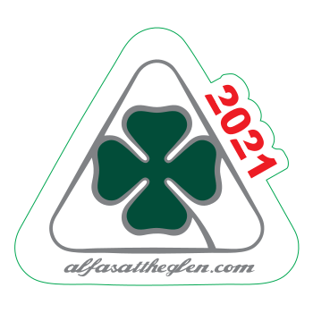 Alfas at the Glen 2021 logo